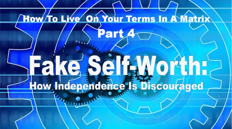 Fake Self-Worth: How Independence Is Discouraged